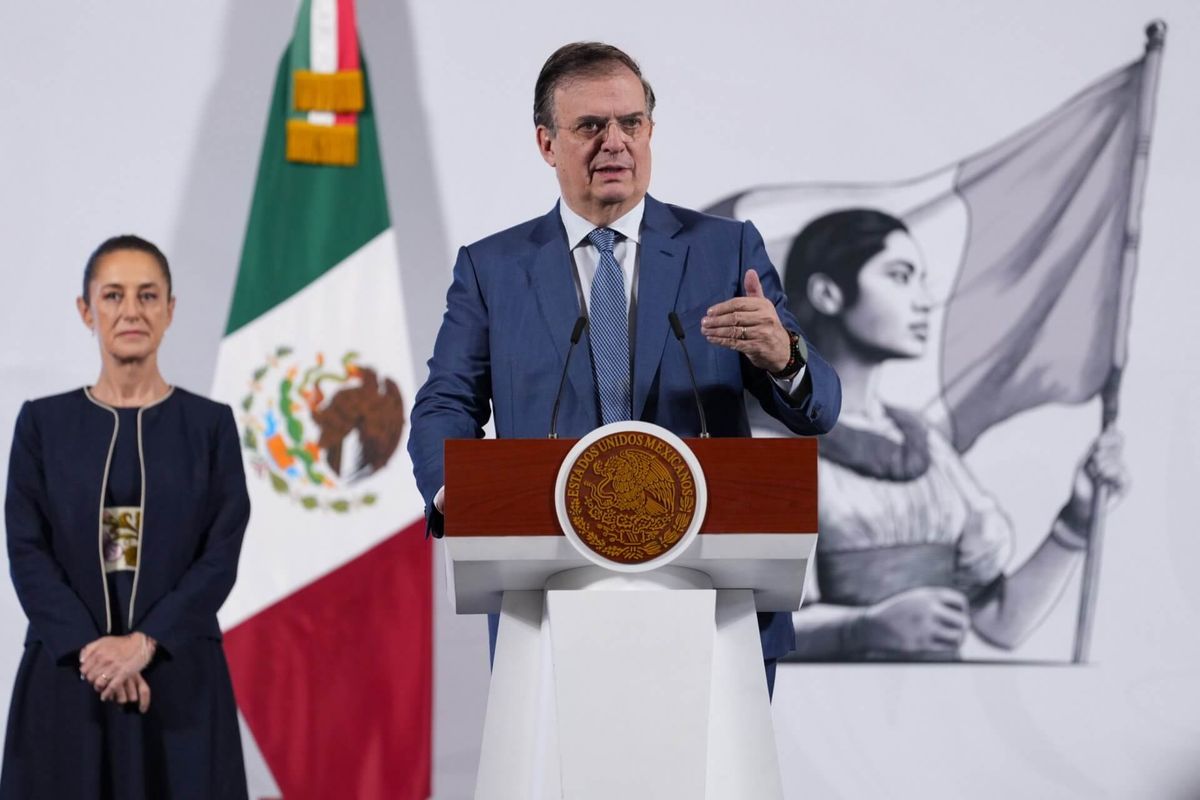 Exportaciones de México a EU se mantienen libres de aranceles: Ebrard