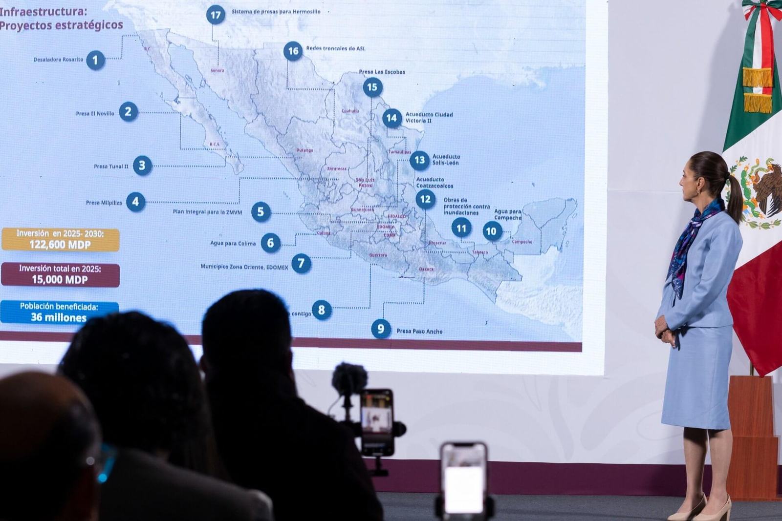 México invertirá más de 122 mil mdp en infraestructura hídrica