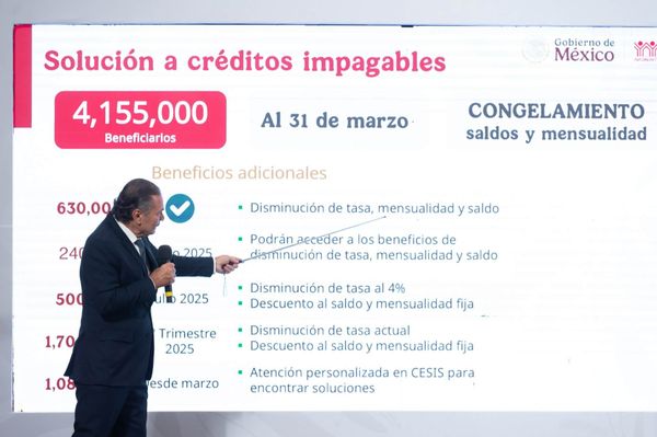 Infonavit avanza en solución de 4.1 millones de créditos impagables