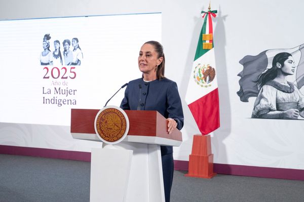 Habrá movilización contra impuesto a remesas, advierte Sheinbaum