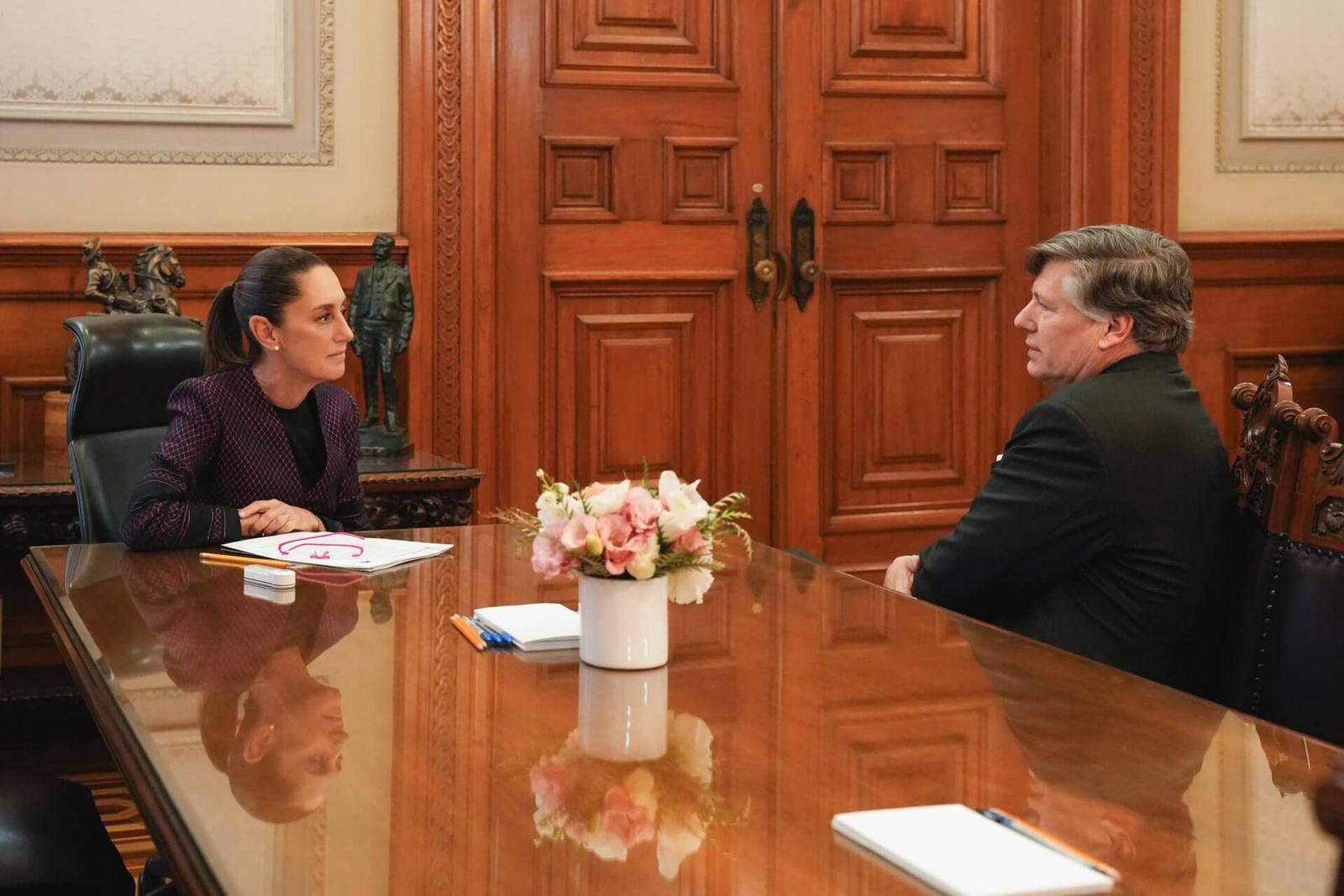 Sheinbaum y Landau: diplomacia frente a tensión migratoria