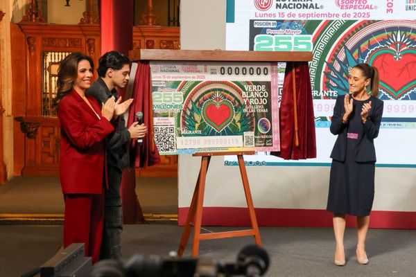 Con M de Migrante; Lotería dedica sorteo a mexicanos en EU
