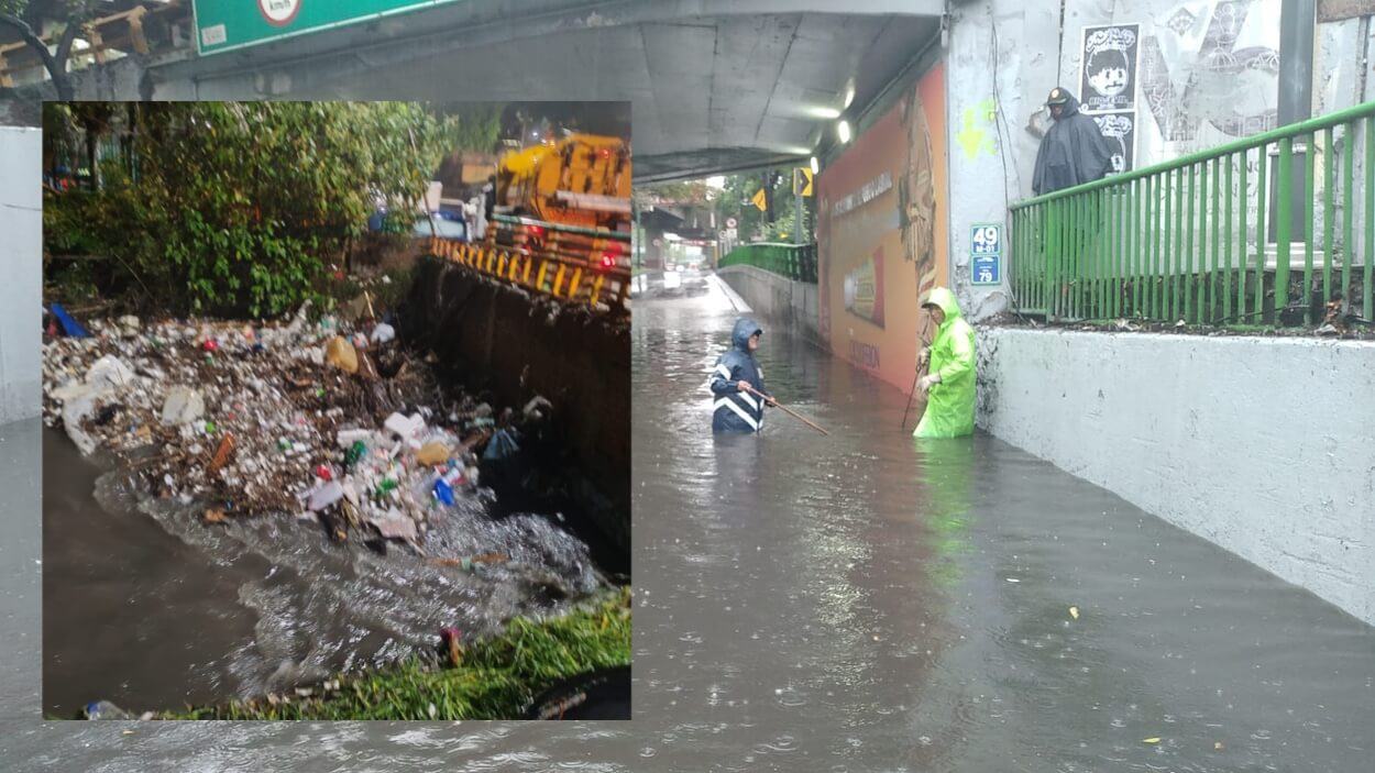 Evitar tirar basura, clave para prevenir inundaciones: Brugada