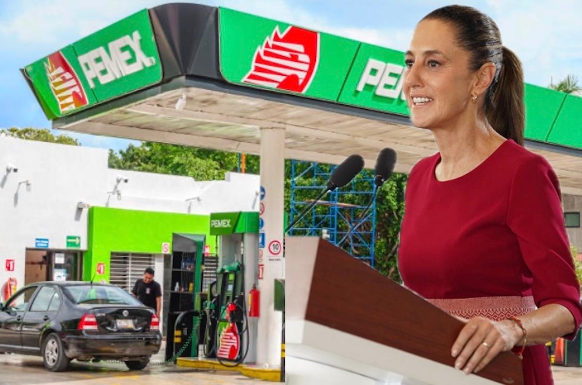 Sí hay gasolina afirma Sheinbaum; el problema es la distribución