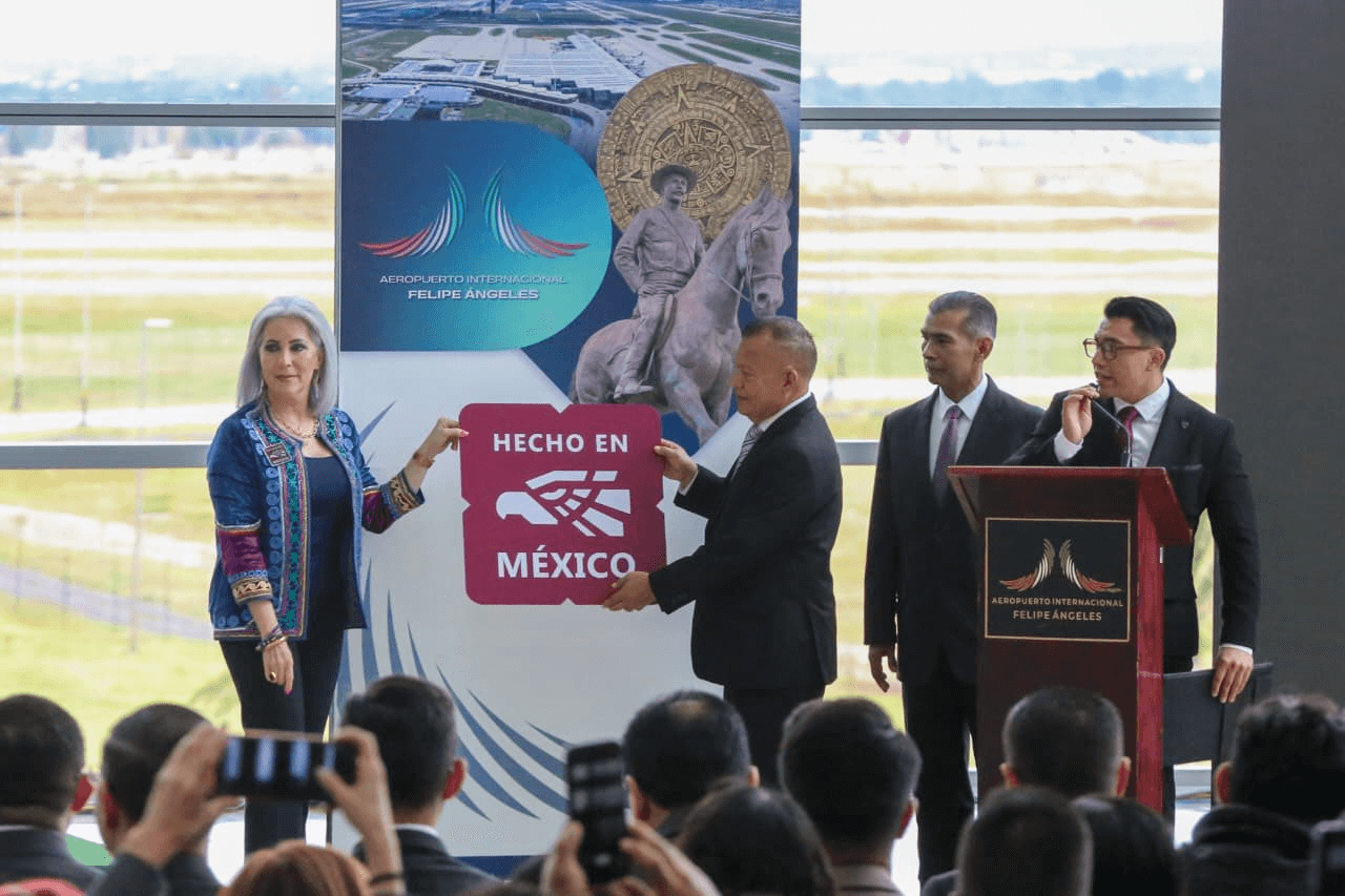 AIFA y Mexicana de Aviación reciben la certificación “Hecho en México” por su calidad y compromiso nacional