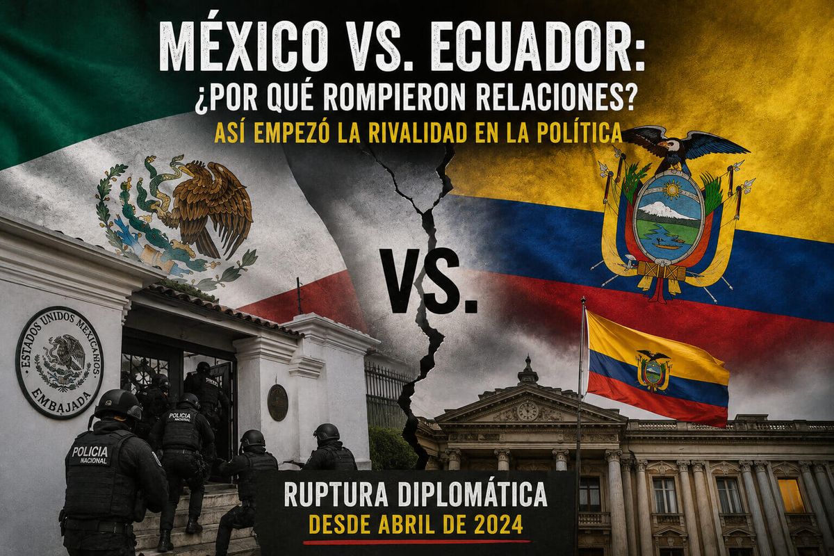 México y Ecuador: así comenzó la crisis diplomática entre ambos países