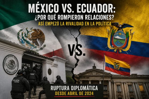 México y Ecuador: así comenzó la crisis diplomática entre ambos países